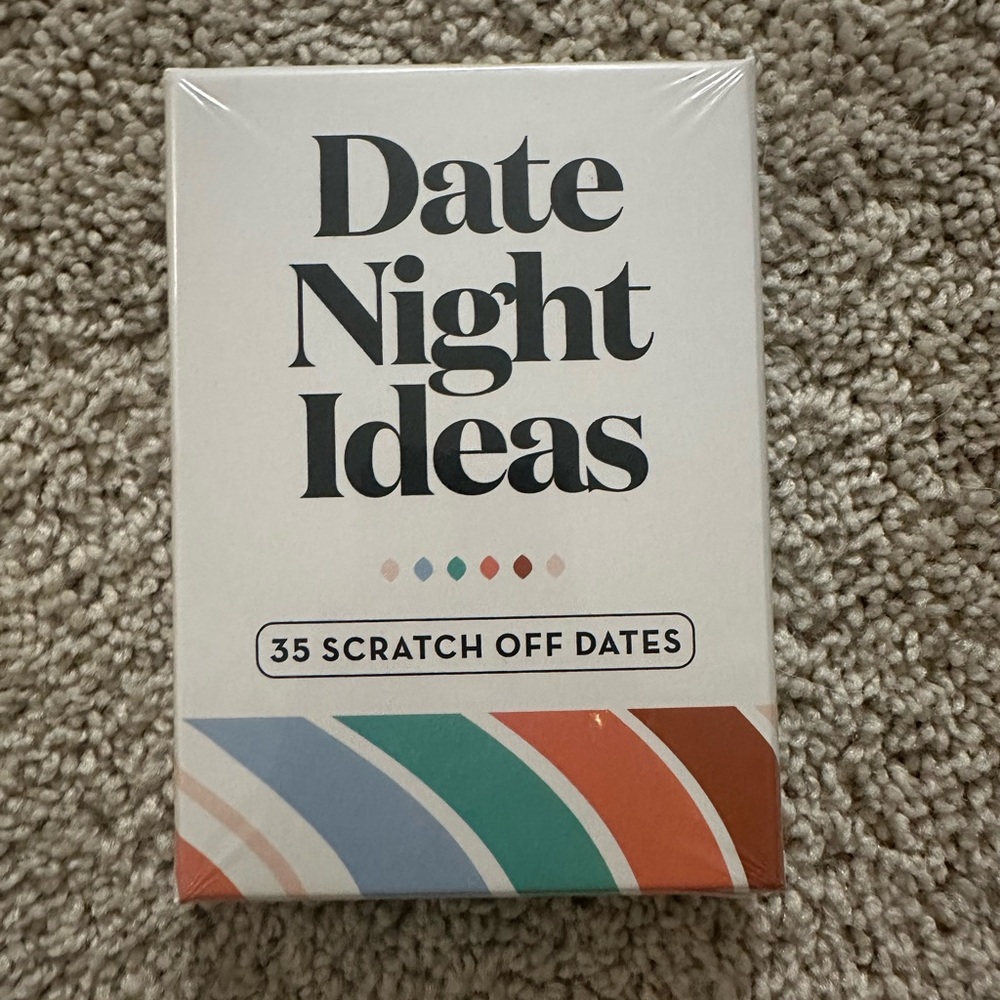 Date Night Ideas Scratch Off Cards NEW